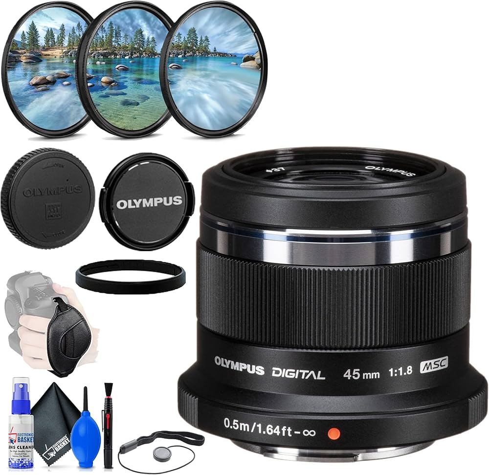 Amazon | オリンパス 45MM F1.8 M.ZUKIO レンズ (ブラック) +