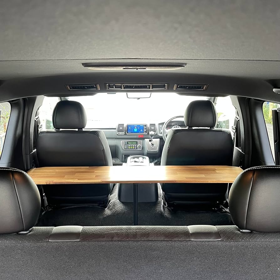 Amazon.co.jp: 【3月再入荷予定】ハイエース 折り畳み式 車内テーブル