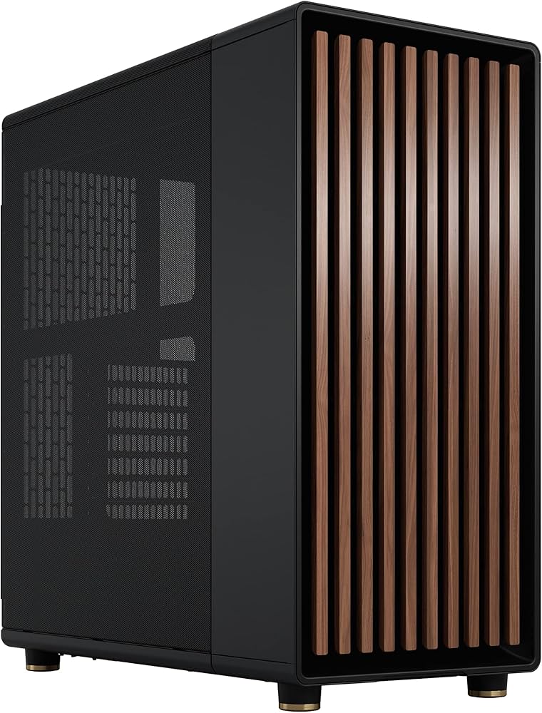 Amazon | Fractal Design North Charcoal Black - ウッド