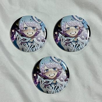 Amazon.co.jp: いれいす 怪盗スマイリー 缶バッジ -hotoke- : おもちゃ