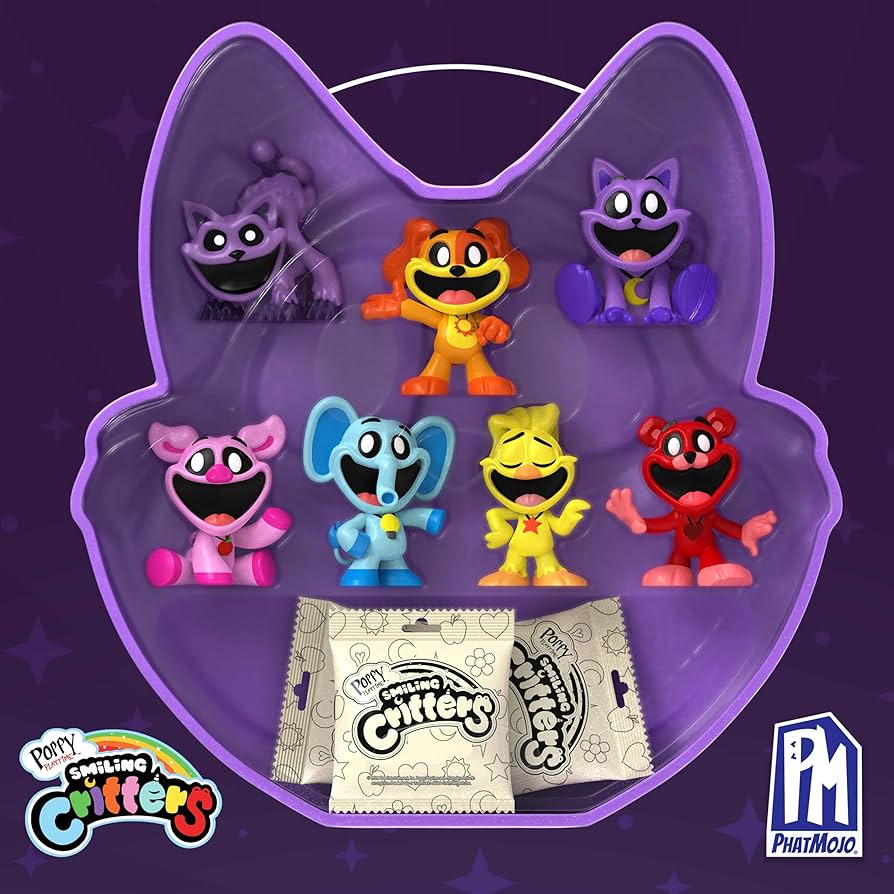 Poppy Playtime - CatNap Smiling Critters Minifigure 10-Pack (2.6