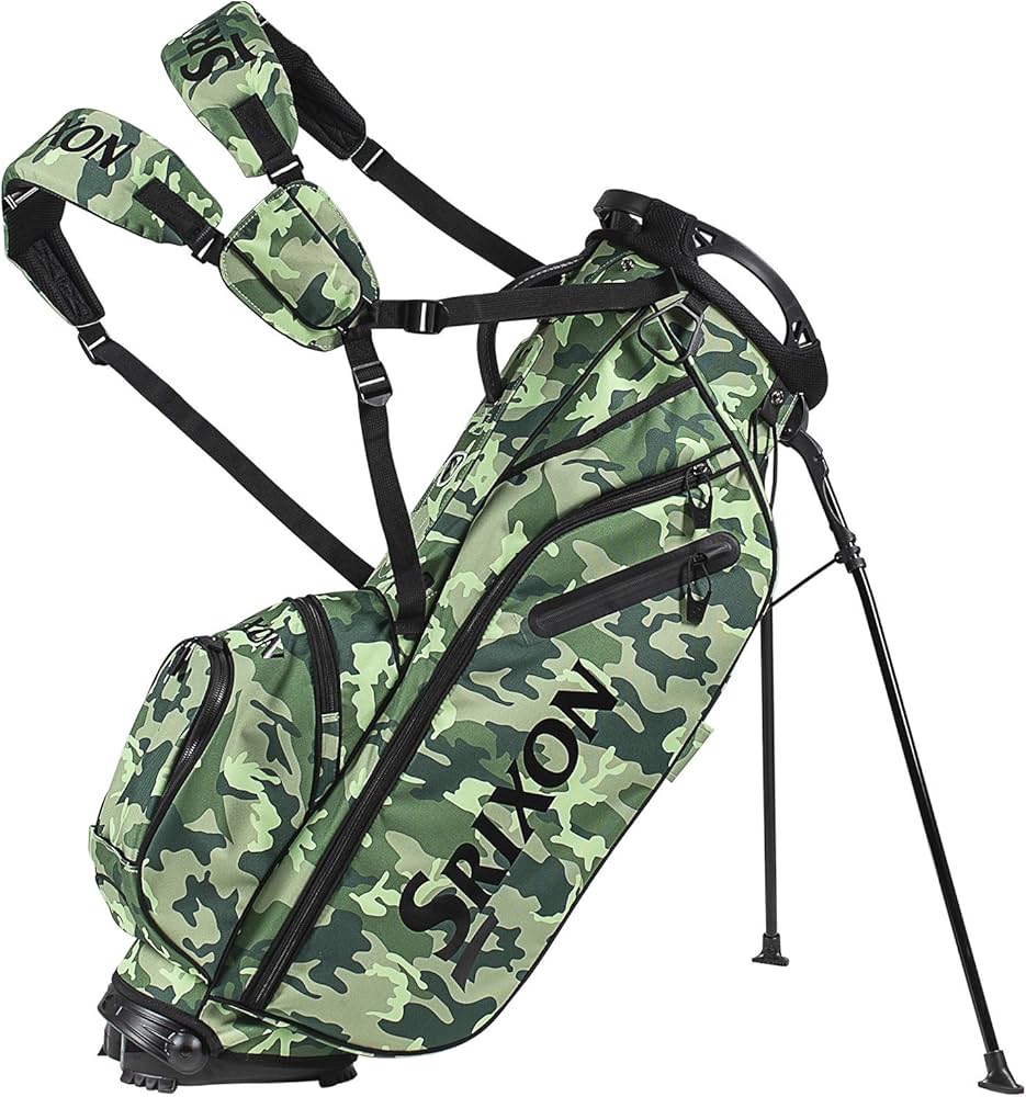 Amazon | Srixon Z85 スタンド ゴルフバッグ ブライトグリーン迷彩