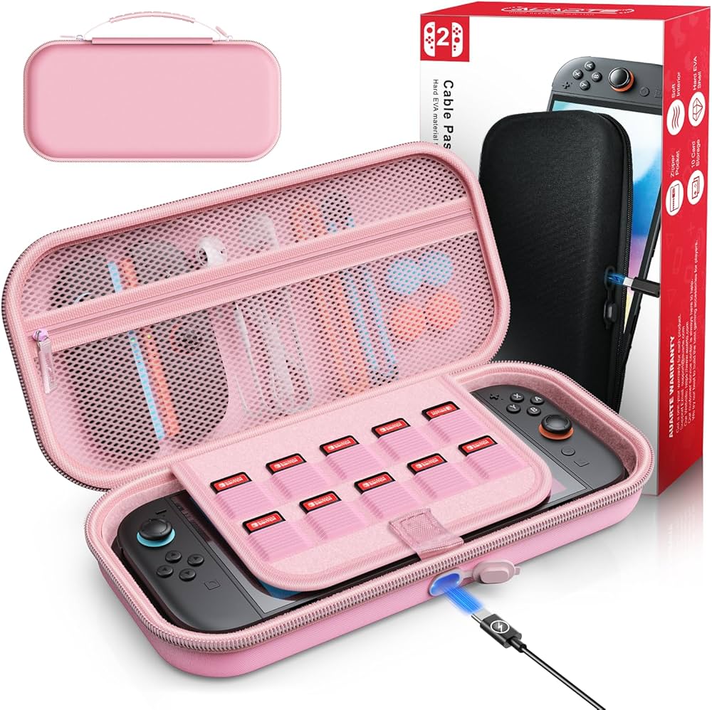 Amazon.com: Auarte [Charge Inside Switch 2 Carrying Case for