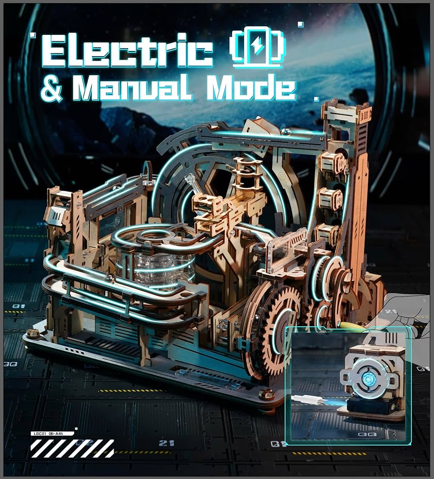 Amazon.com: ROBOTIME Motorized Wooden Puzzles for Adults - 3D