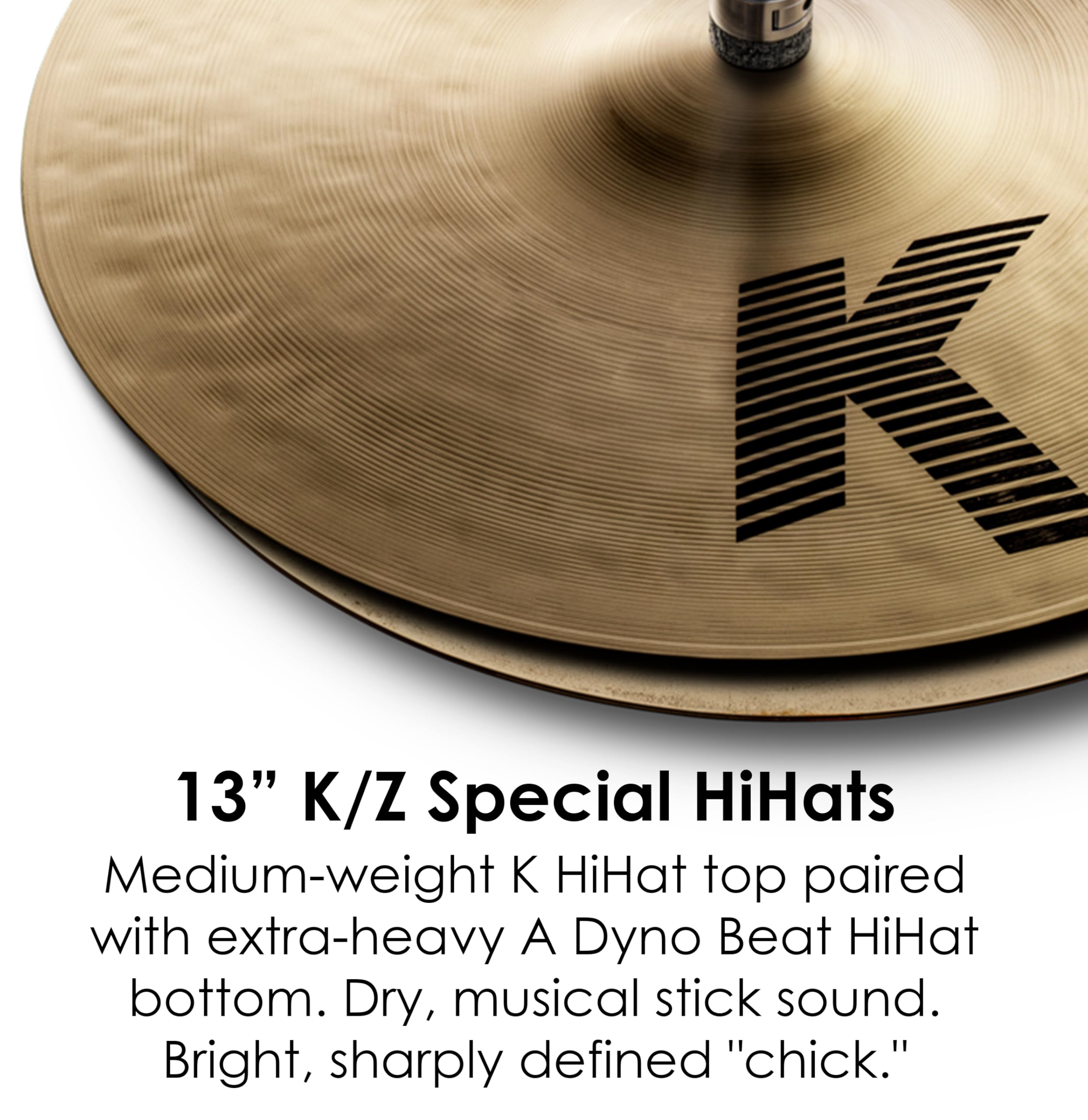 Amazon.com: Zildjian 13 inch K/Z Special Hi-hat Cymbals : Musical