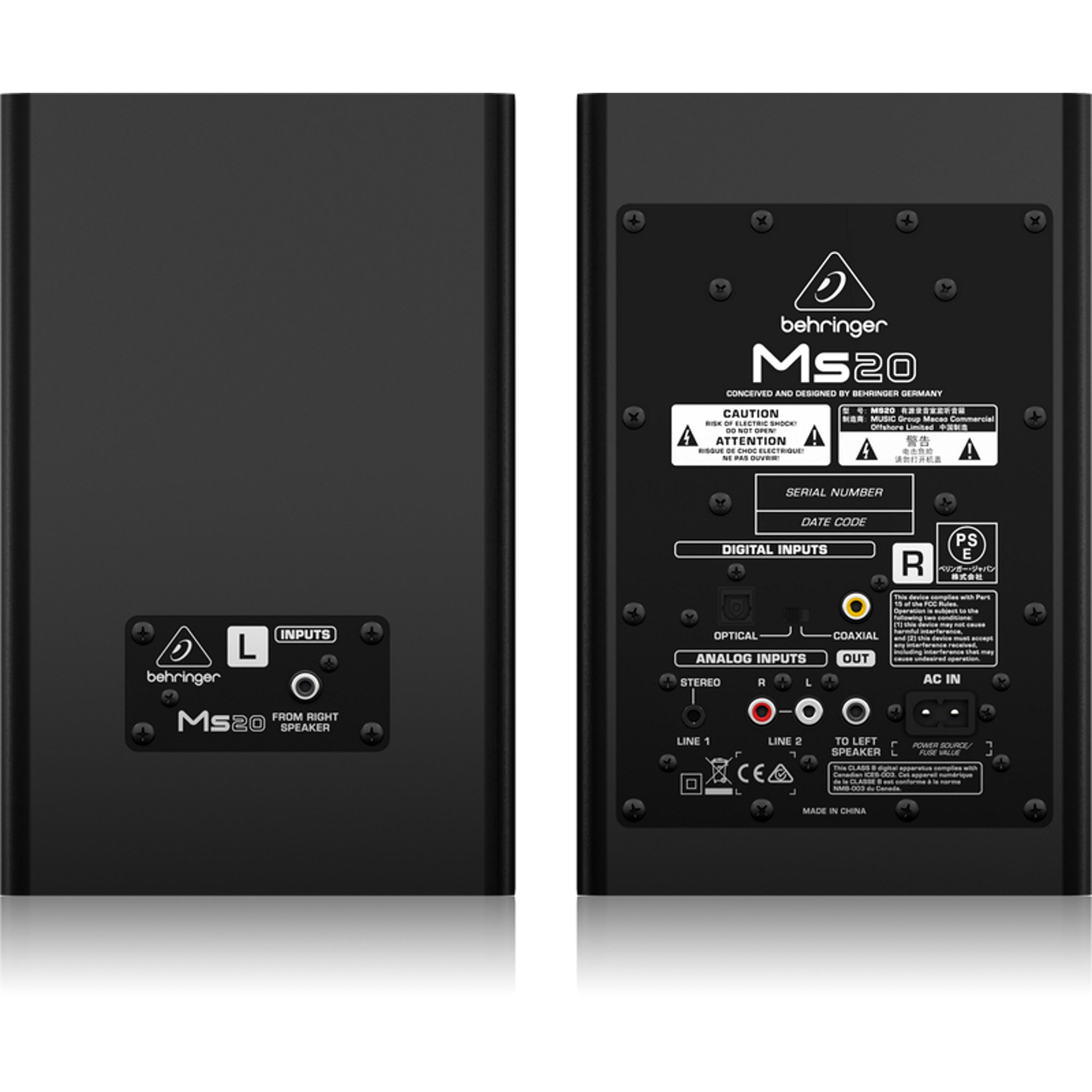 Amazon | BEHRINGER ベリンガー MS20 | モニタースピーカー | 楽器