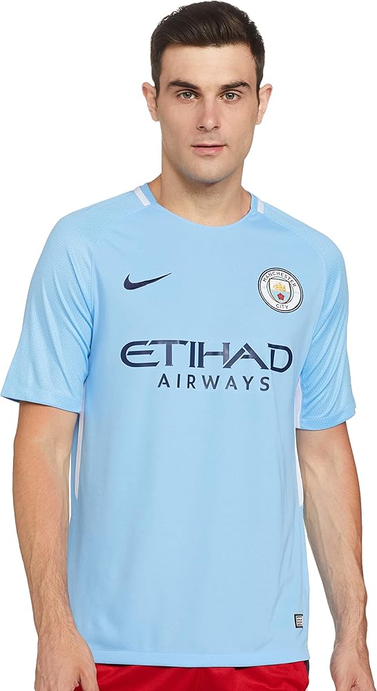 Amazon.co.jp: NIKE(ナイキ) マンチェスターシティ17-18 ホーム 半袖