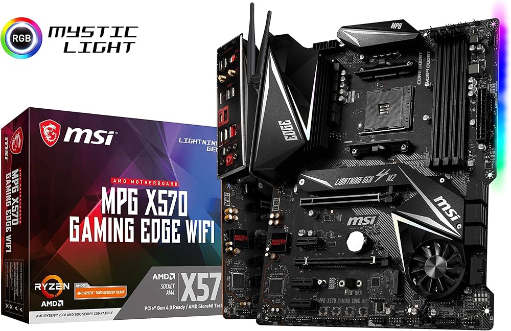Amazon | MSI MPG X570 GAMING EDGE WI-FI ATX マザーボード [AMD X570