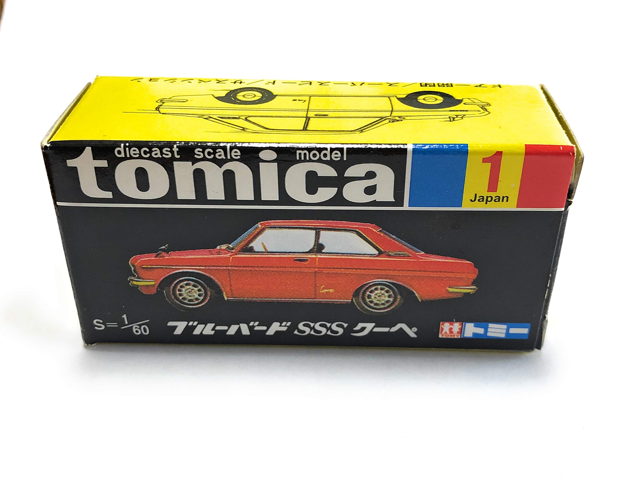 Amazon | 【トミカ30周年記念 復刻黒箱トミカ】 トミカNO.1 ブルー