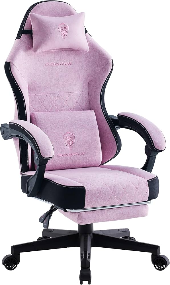 Amazon.co.jp: 【新生活特典】Dowinx ゲーミングチェア ファブリック
