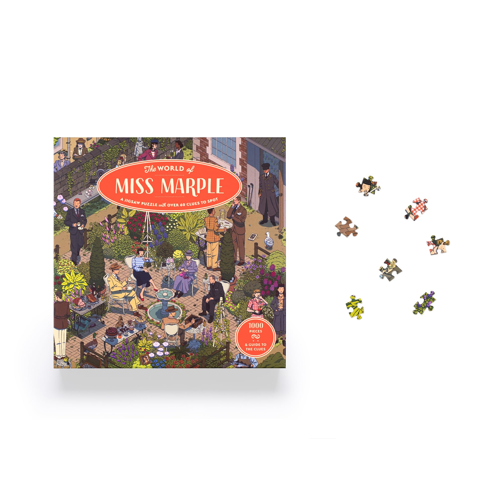 The World of Miss Marple: A 1000-piece Jigsaw Puzzle : Chan, Chris