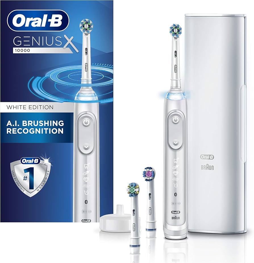 Amazon.com: Oral-B GENIUS X Electric Toothbrush with 3 Oral-B
