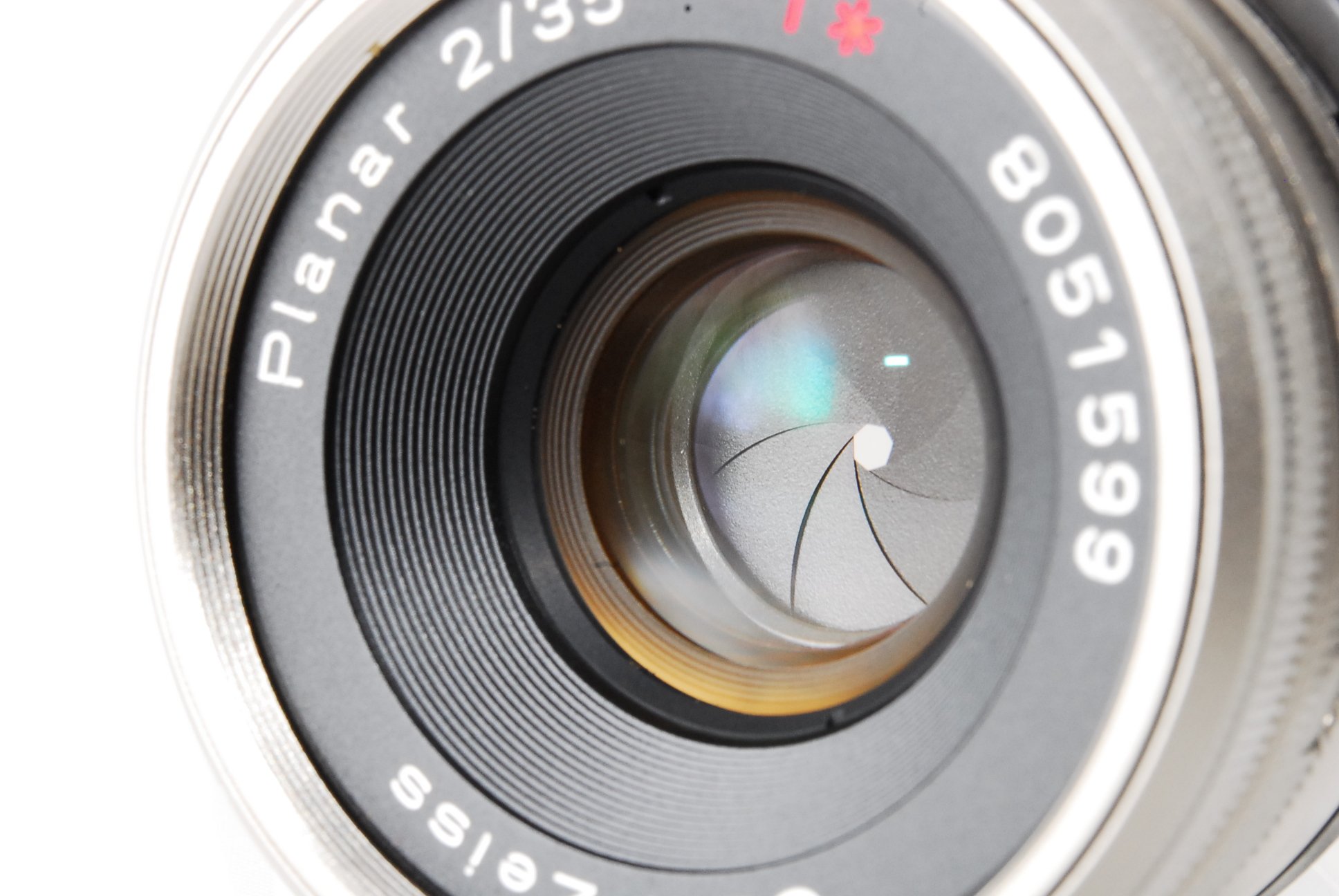 Amazon.co.jp: CONTAX コンタックス Carl Zeiss Planar 35mm F2 T* G用