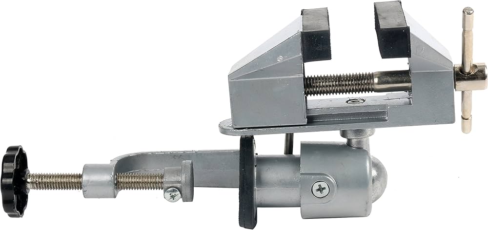 Amazon | マルチアングルバイス 軽量 卓上万力 アルミ製 DIY 固定 切断