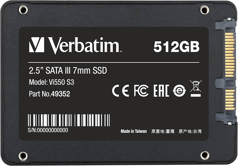 Amazon | Verbatim バーベイタム 内蔵SSD 2.5 インチ SATA III 7mm