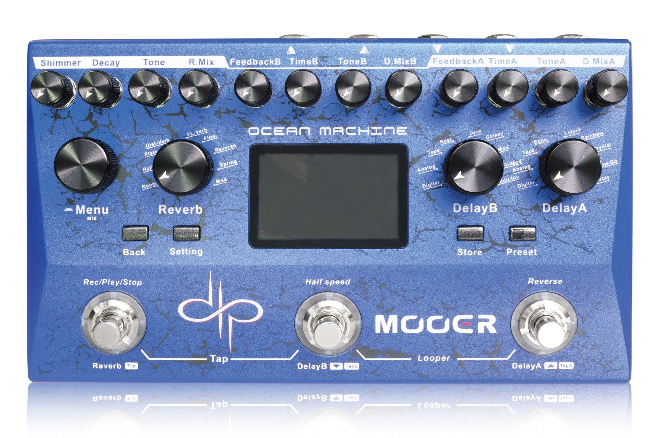 Amazon | MOOER Ocean Machine マルチエフェクター デヴィン