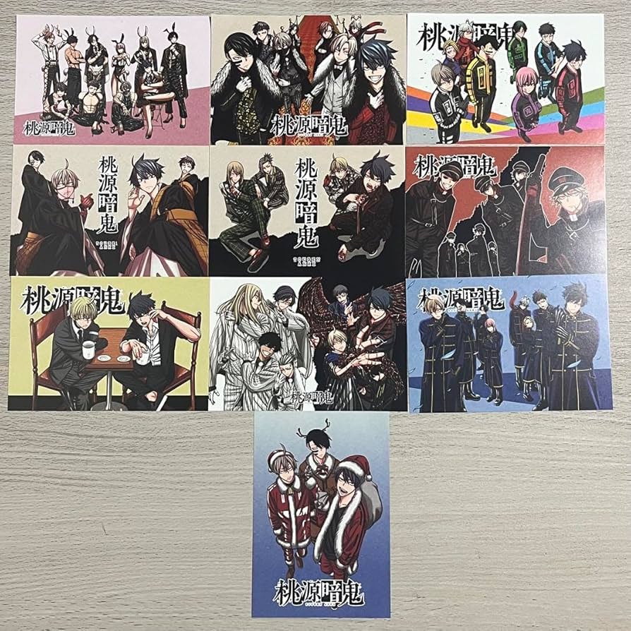 Amazon.co.jp: 桃源暗鬼 グッズフェア in アニ ト ポストカード 全種