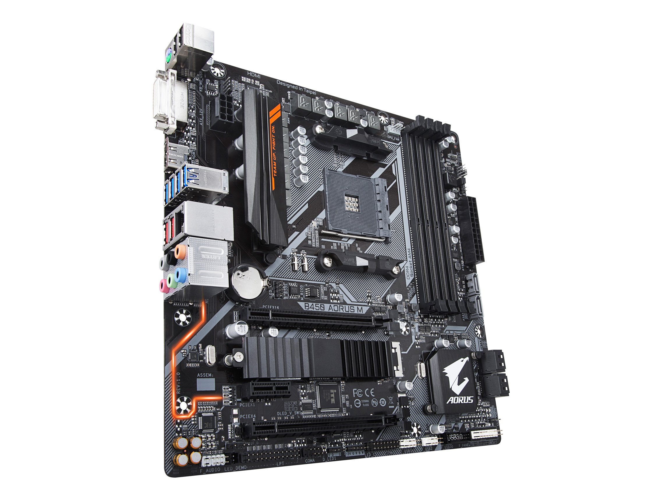 Amazon.co.jp: GIGABYTE B450 AORUS M Micro-ATX マザーボード [AMD