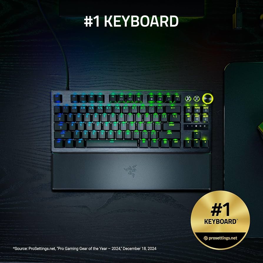 Amazon.com: Razer Huntsman V3 Pro TKL 8KHz Esports Gaming Keyboard