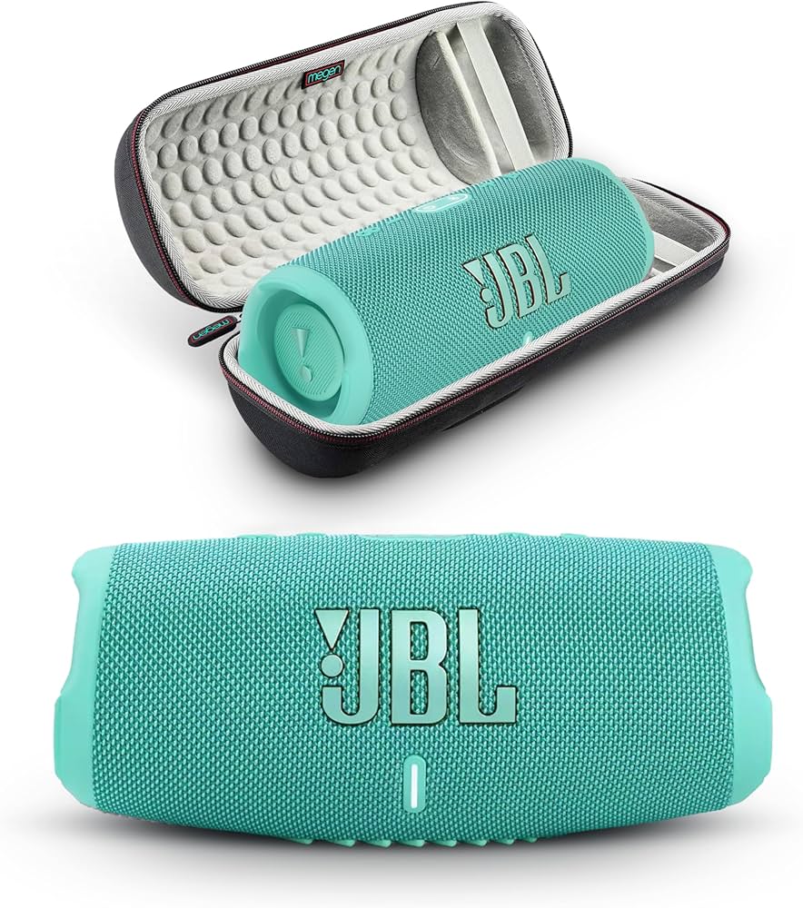 JBL Charge 5 – Alto-falante Bluetooth portátil com estojo de