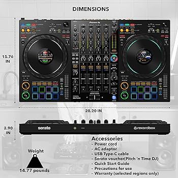 Amazon.com: Pioneer DDJ-FLX10 4-Channel Professional DJ Controller