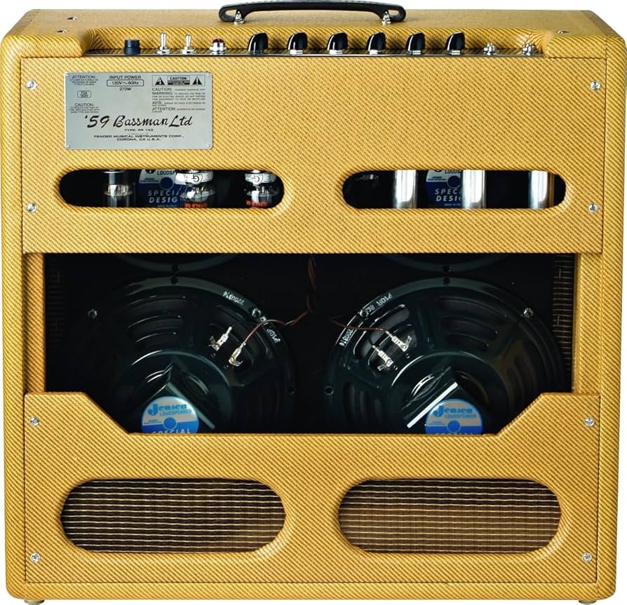 Amazon | Fender フェンダー ギターアンプ 59 BASSMAN LTD 100V JPN