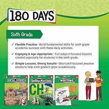 Amazon.com: 180 Days™: Science, Earth and Space Science for 6th