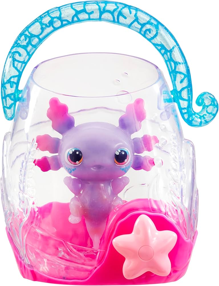 Amazon.co.jp: Animagic Let's Glo Axolotl バブルリーフ | スクイーズ