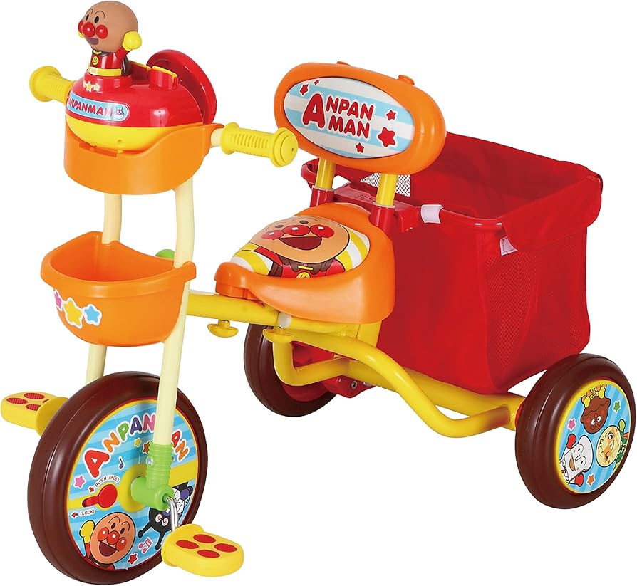Amazon.co.jp: 三輪車 それいけ!アンパンマンデラックスII オレンジ
