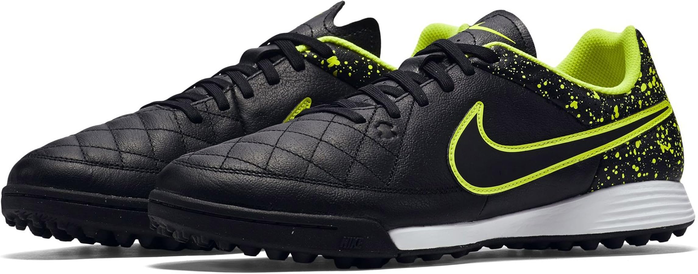 Amazon | ナイキ(NIKE) ティエンポ ジーノ レザー TF（ブラック