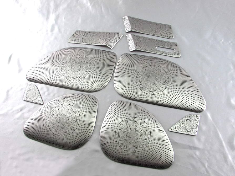 Amazon | BRIGHTZ フーガ Y51 ステンレスドアスピーカーパネル 9PC