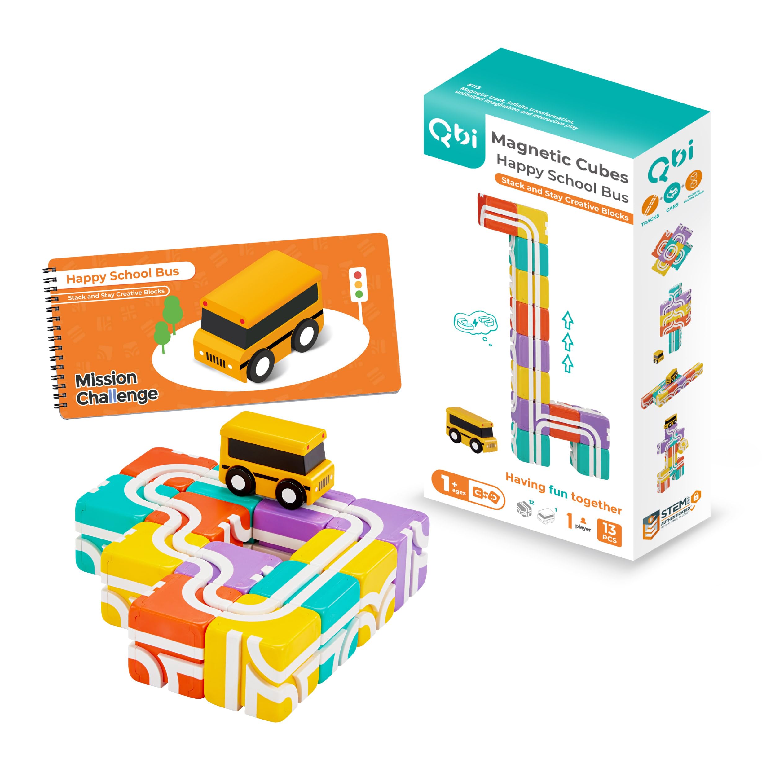 Amazon.co.jp: QBI ❘ 14pcs マグネットブロック 磁石 マグネット