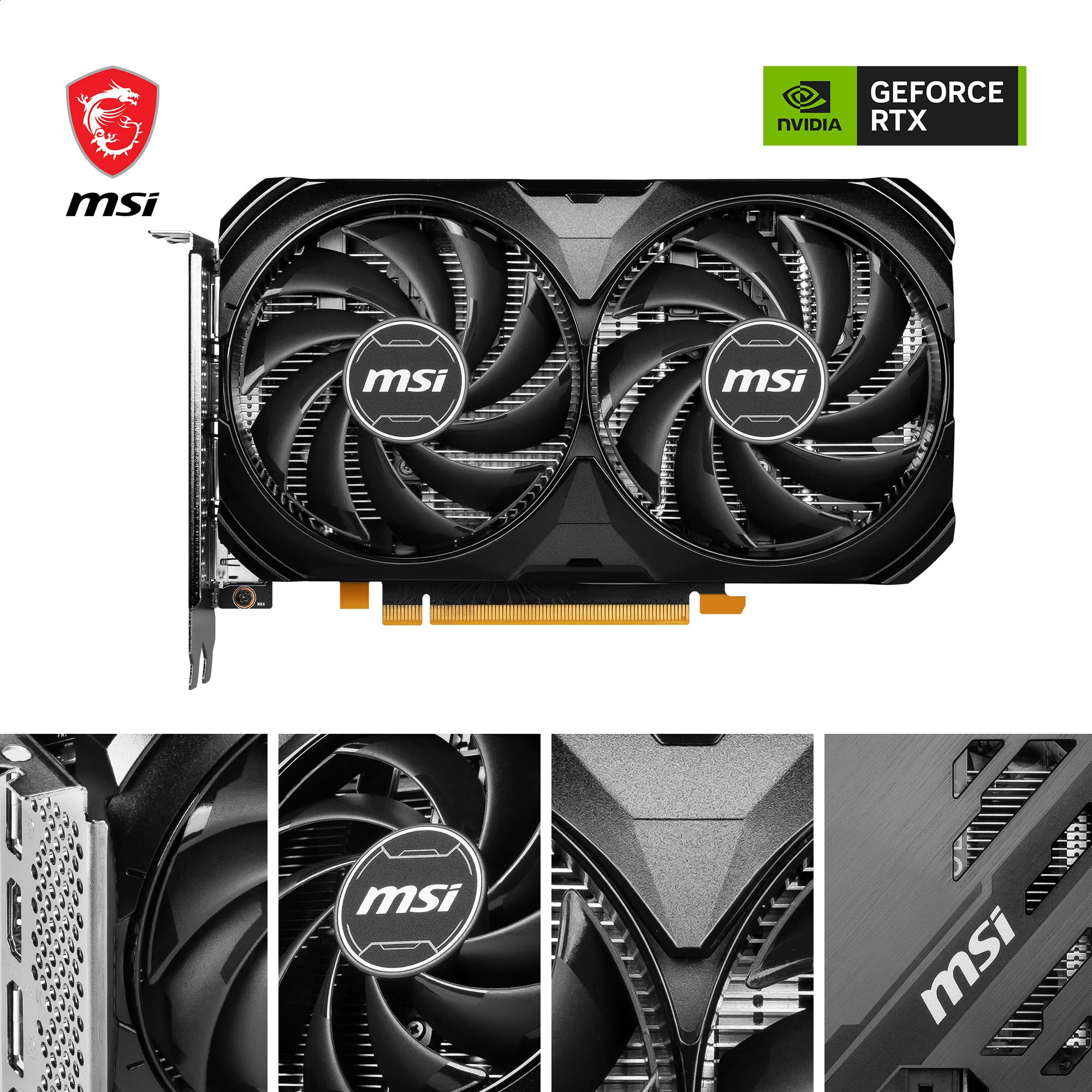Amazon | MSI (エムシー) GeForce RTX 4060 Ti VENTUS 2X BLACK 16G OC