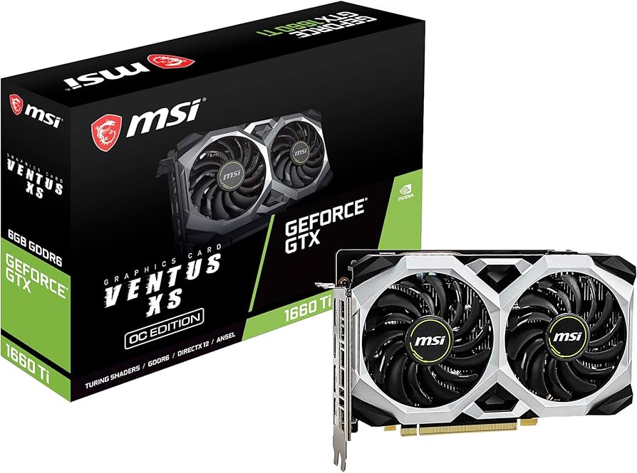 Amazon.com: msi Gaming GeForce GTX 1660 Ti 192-bit HDMI/DP 6GB