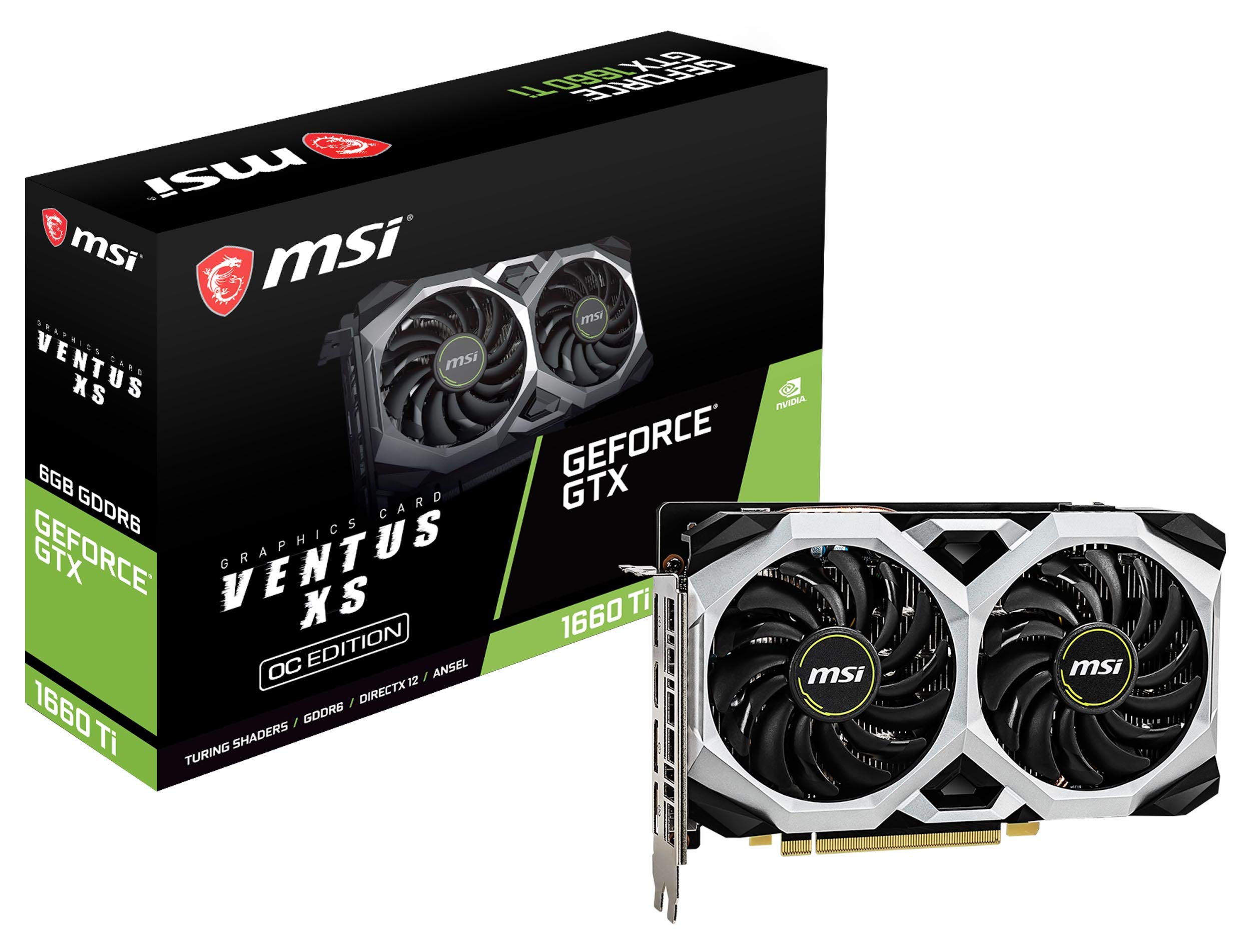 Amazon.com: msi Gaming GeForce GTX 1660 Ti 192-bit HDMI/DP 6GB