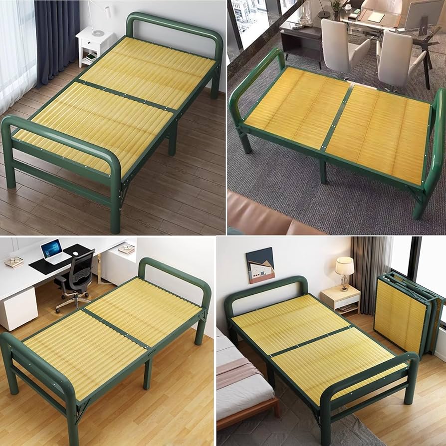 Amazon.com: Bamboo Folding Sleeping Bed, Foldaway Hard Beds