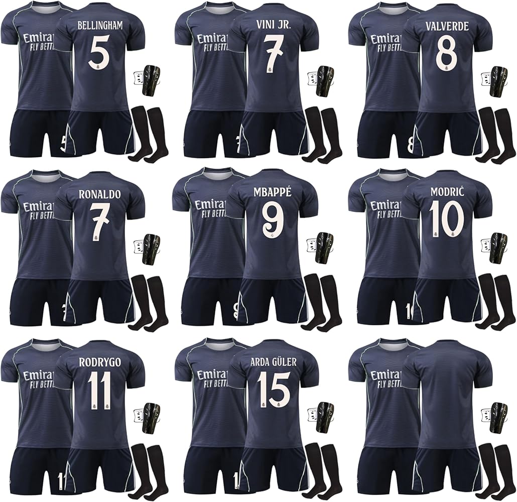 Amazon.co.jp: [M-loongren] ユニフォーム レアル・マドリード