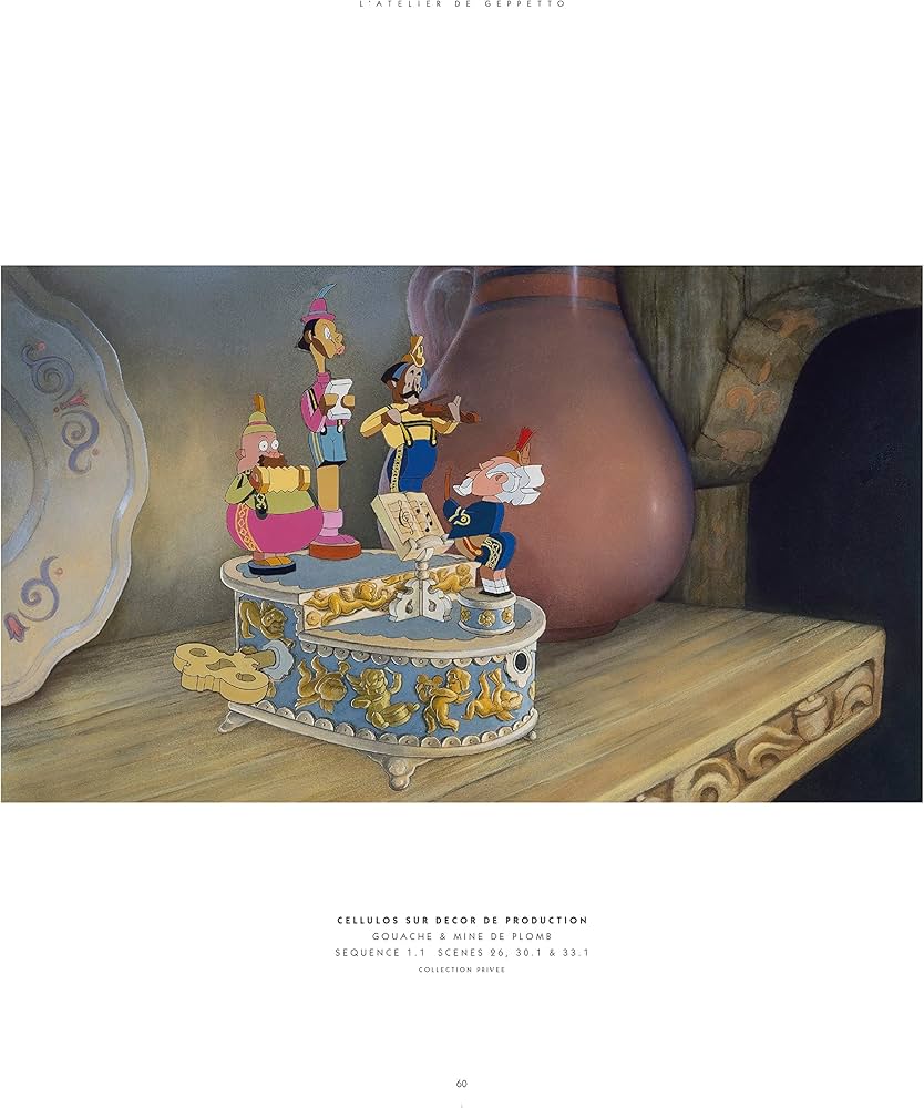 Amazon | Walt Disney: The Art of Pinocchio | Lambert, Pierre