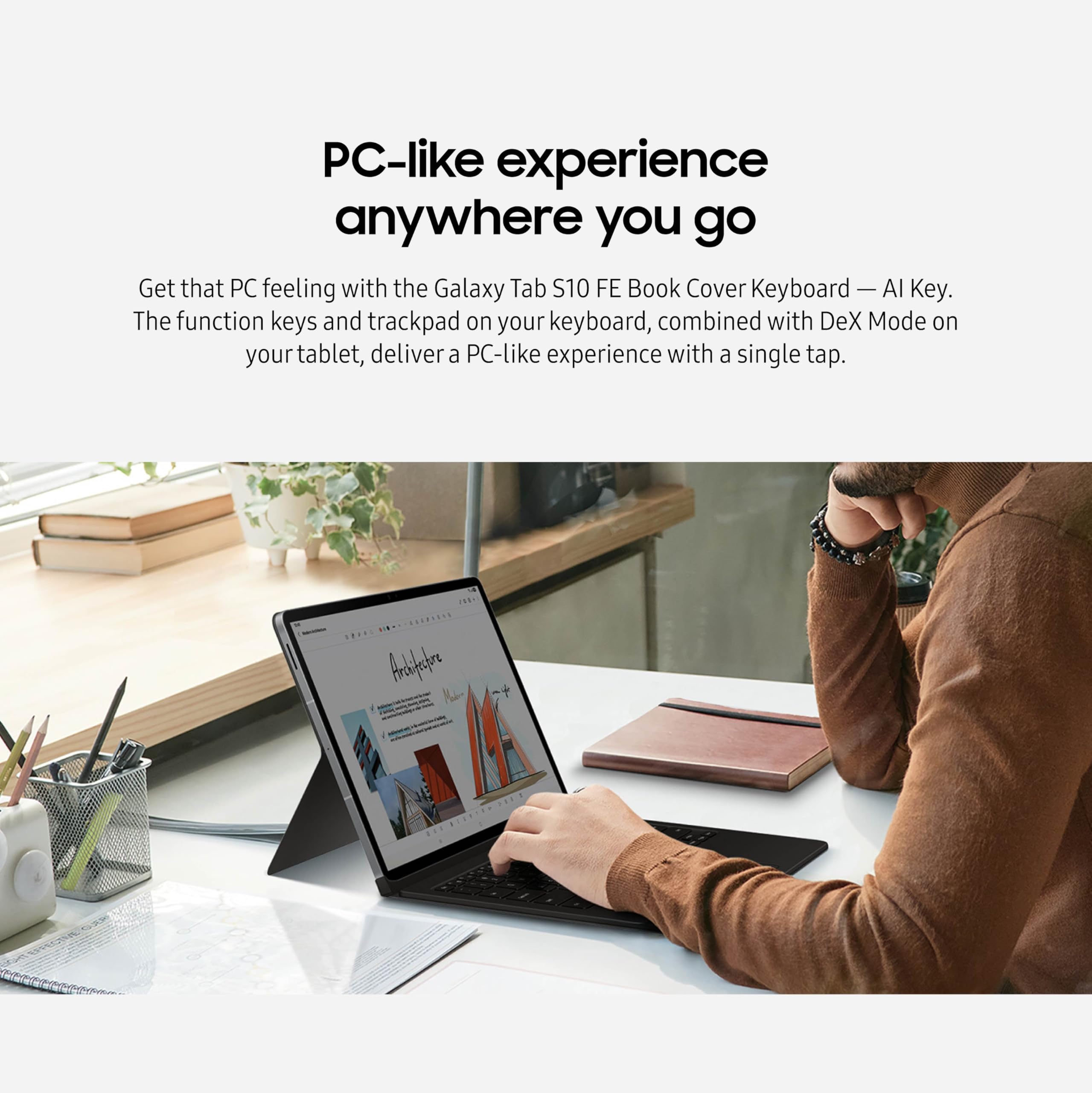 Amazon.com : Samsung Galaxy Tab S9 | S9 FE | S10 FE, FE Book Cover