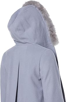 Amazon | [レッセパッセ] コ－ト ﾌｰﾄﾞﾌｧｰｼｮｰﾄｺｰﾄ レディース ﾌﾞﾙｰ