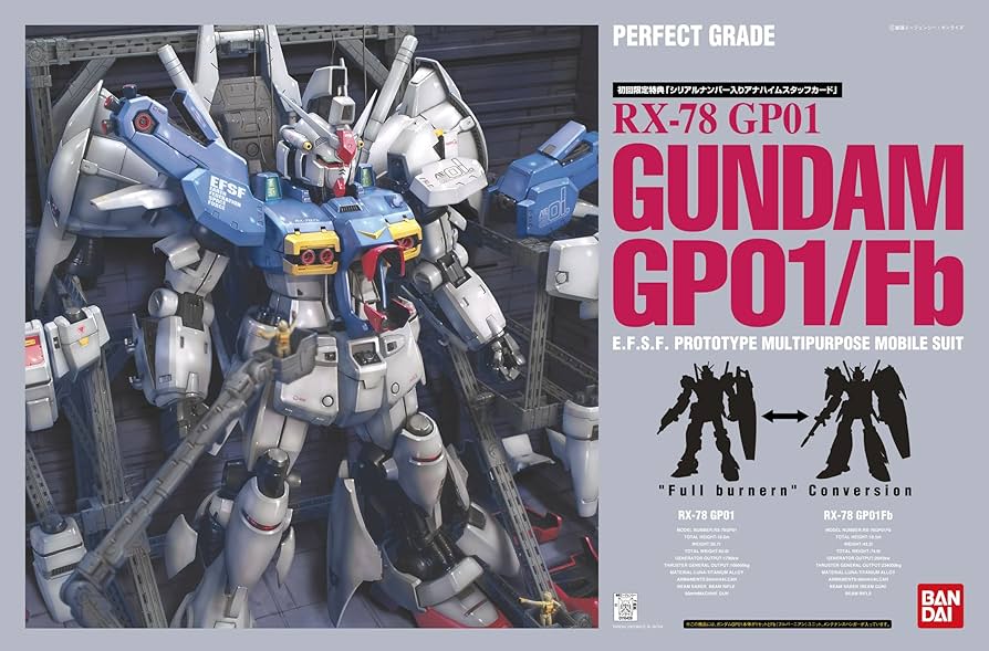 Amazon.co.jp: PG 1/60 RX-78GP01/Fb ガンダムGP01/Fb (機動戦士