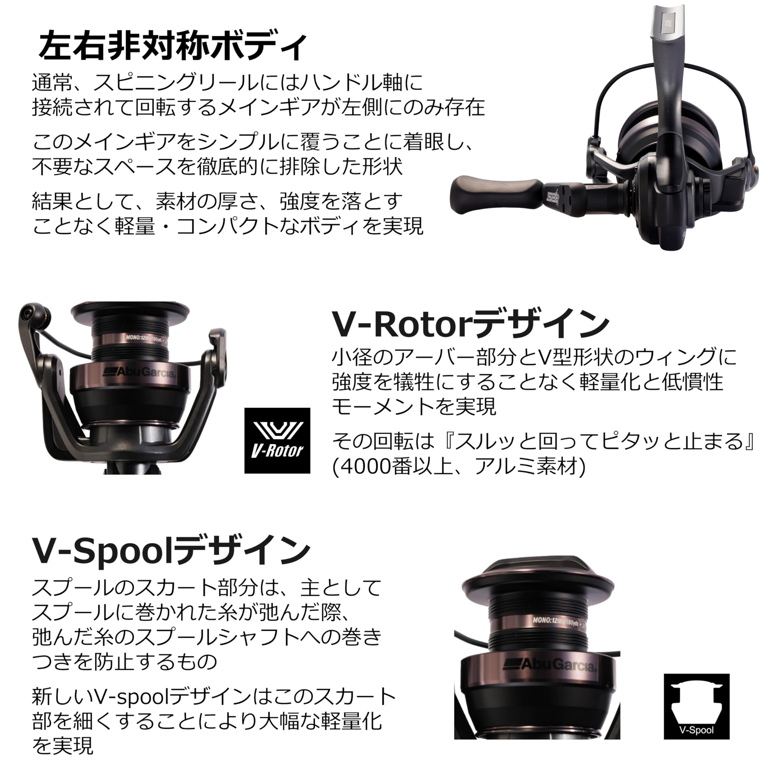 Amazon | Abu Garcia (アブガルシア) ビースト SP 4000H スピニング