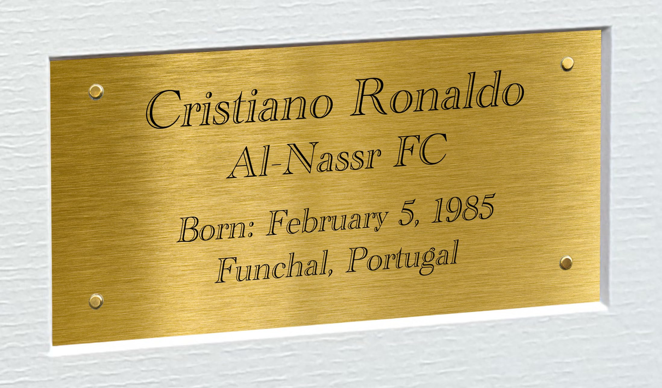 Amazon.co.jp: 12x8 A4 サイン入り クリスティアーノ・ロナウド・アル