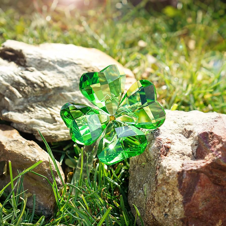 Amazon.co.jp: HDCRYSTALGIFTS 4インチ クリスタルフラワー ドリームズ