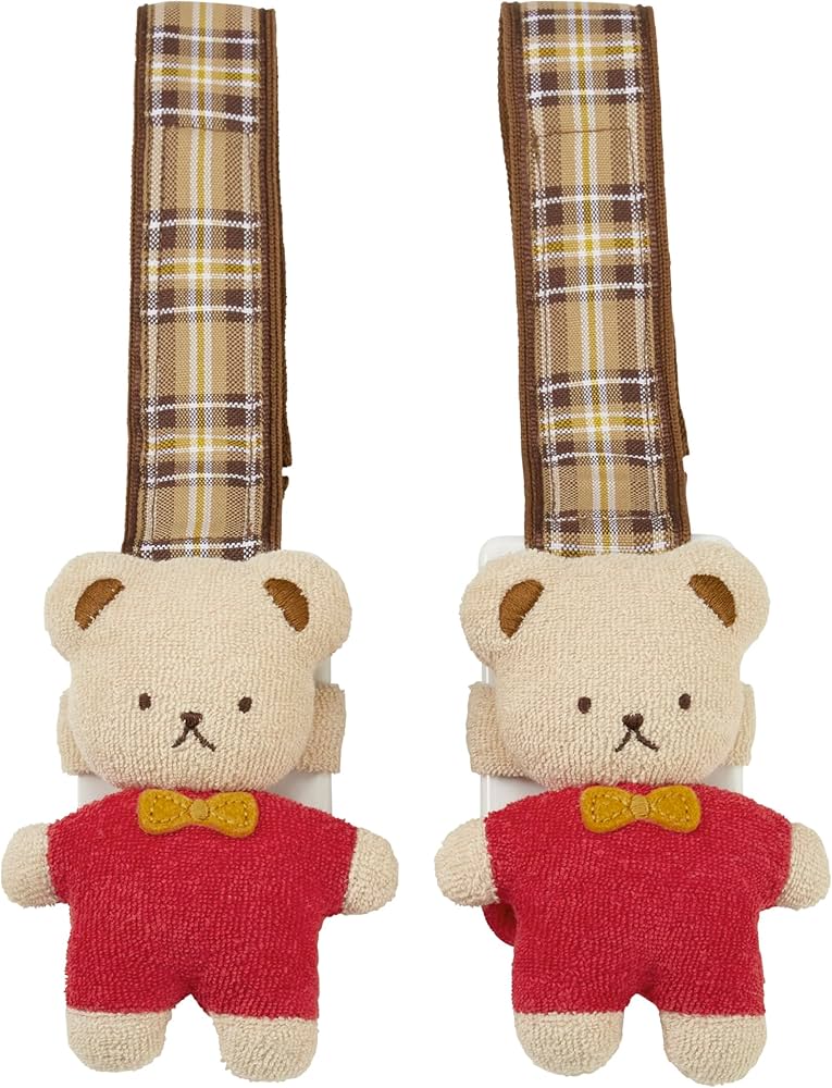 Amazon | 【 ミキハウス 】 ブランケットクリップ くま ベビーカー用