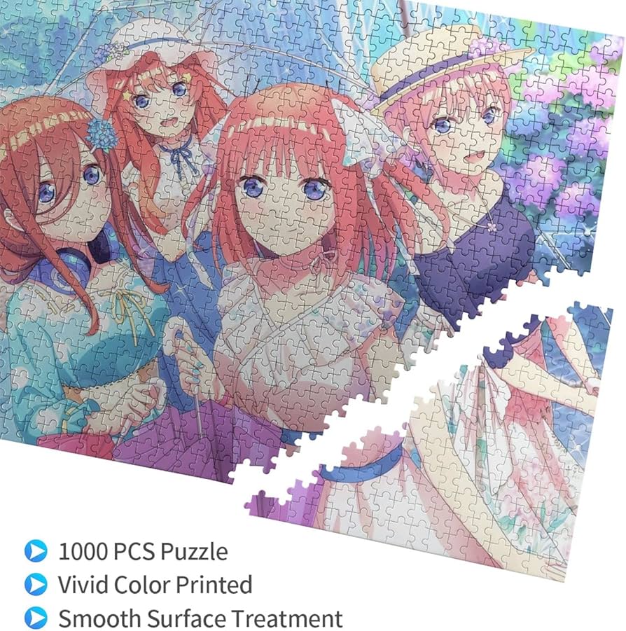 Amazon.co.jp: 五等分の花嫁1 アニメ ジグソーパズル 1000 ピース 大人