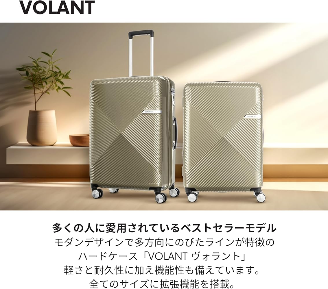 Amazon.co.jp: [サムソナイト] スーツケース キャリーケース