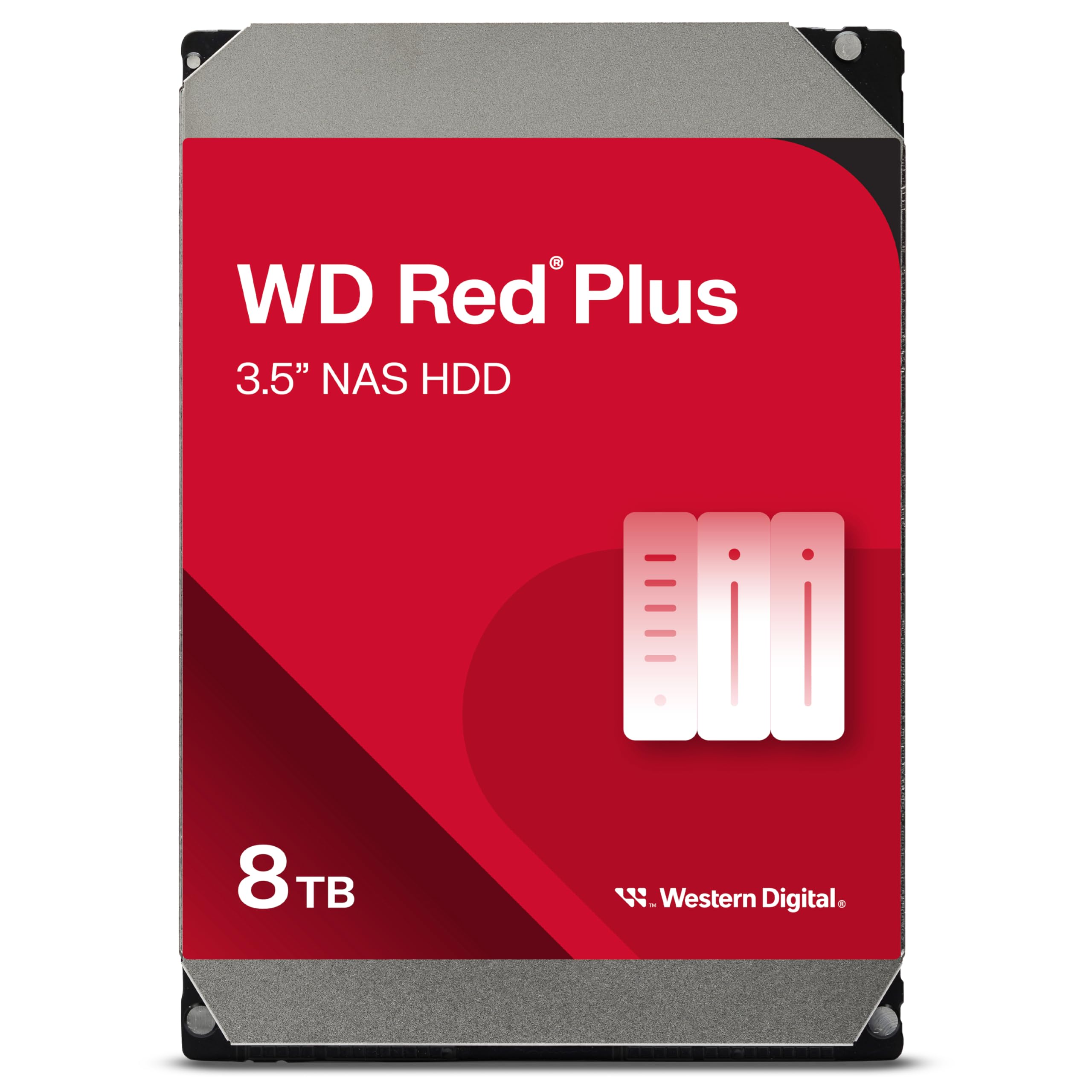 Amazon.com: Western Digital 8TB WD Red Plus NAS Internal Hard