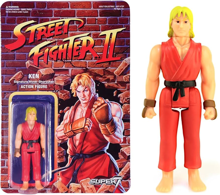 Amazon.co.jp: ケン・ストリートファイターII リアクションフィギュア