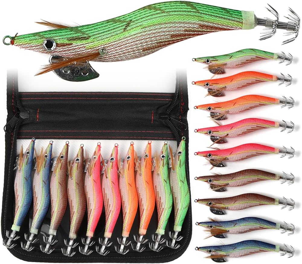 Amazon | 釣りgoo! エギ エギング ルアー ナチュラルカラータイプ 5本